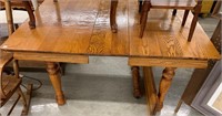 Antique Oak Ext. Table