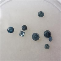 $400 Natural Treated Blue Diamond(0.4ct)