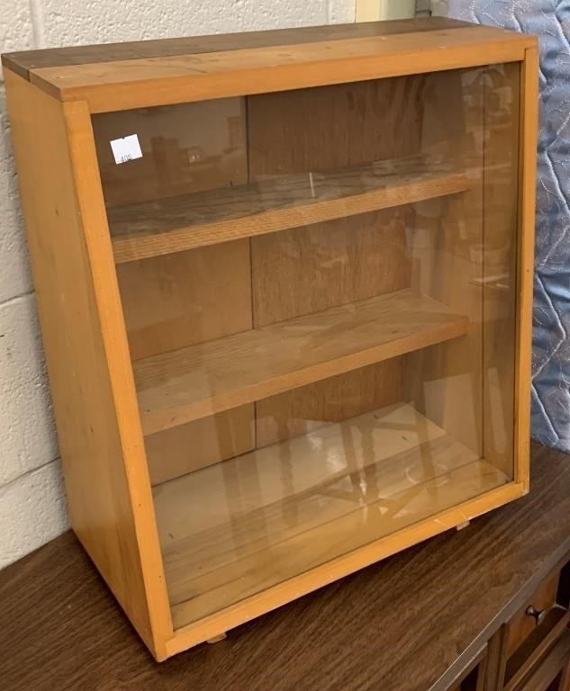 Small Pine Display Case