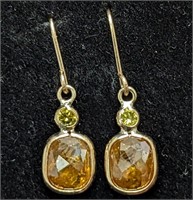$2955 14K Natural Yellow Brown Diamond (1.25Ct)
