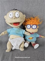 Vintage Rugrats Toys - Tommy Pickles & Chuckie