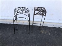 (2) Various Wire Plant Stands