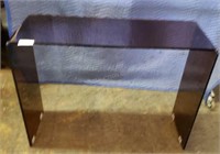 Tinted Glass Console Table 38" x 30"