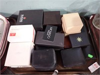 VARIOUS WATCH BOXES