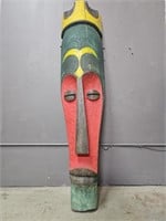 Very Large Wood Hand Carved Mask