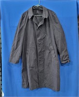 Raincoat Long Black