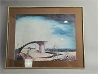 Framed Salvador Dali Print