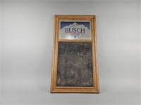 Vintage Anheuser Busch Beer Mirror & Chalk Board