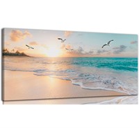 ($235) Beach Wall Art Pictures for Living Room