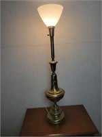 Beautiful Art Nouveau Brass Table Lamp
