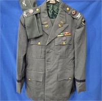 Complete Uniform Men's Army Officer Dress Green