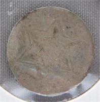 1856 3 Cent Silver.