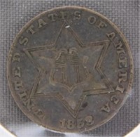 1858 3 Cent Silver.