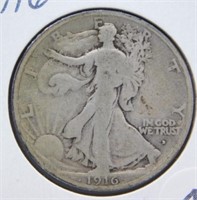 1916-D Standing Liberty Half Dollar.
