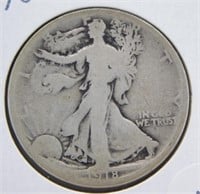 1918-S Standing Liberty Half Dollar.