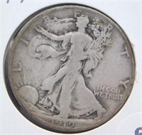 1919-S Standing Liberty Half Dollar.