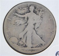1920-S Standing Liberty Half Dollar.