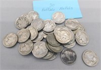 (30) Various Date Buffalo Nickels.