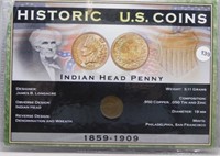 1907 Indian Head Penny with Cert.