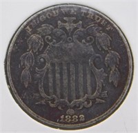1882 Shield Nickel.