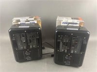 2 Electric Utility Heaters