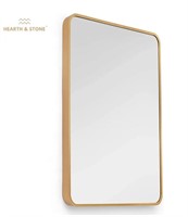 HEARTH & STONE™ Gold Framed Mirror Regular price