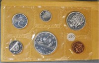 (6) 1965 UNC Canada Coins.