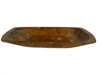 Early Wooden Dough / Trencher Bowl