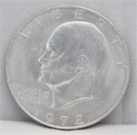 1972 Eisenhower Dollar.
