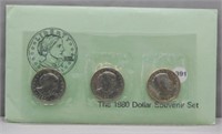 1980 SBA Dollar Souvenir Set.