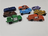 Lot of Vintage Tootsie Toys Cars & Some Unmarked