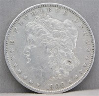 1900-O Morgan Silver Dollar.
