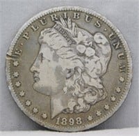 1898-O Morgan Silver Dollar.