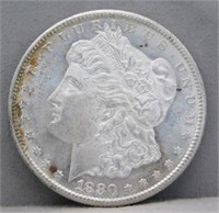 1880-S Morgan Silver Dollar.