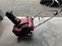 Power Curb Red Snow Blower (WORKS)