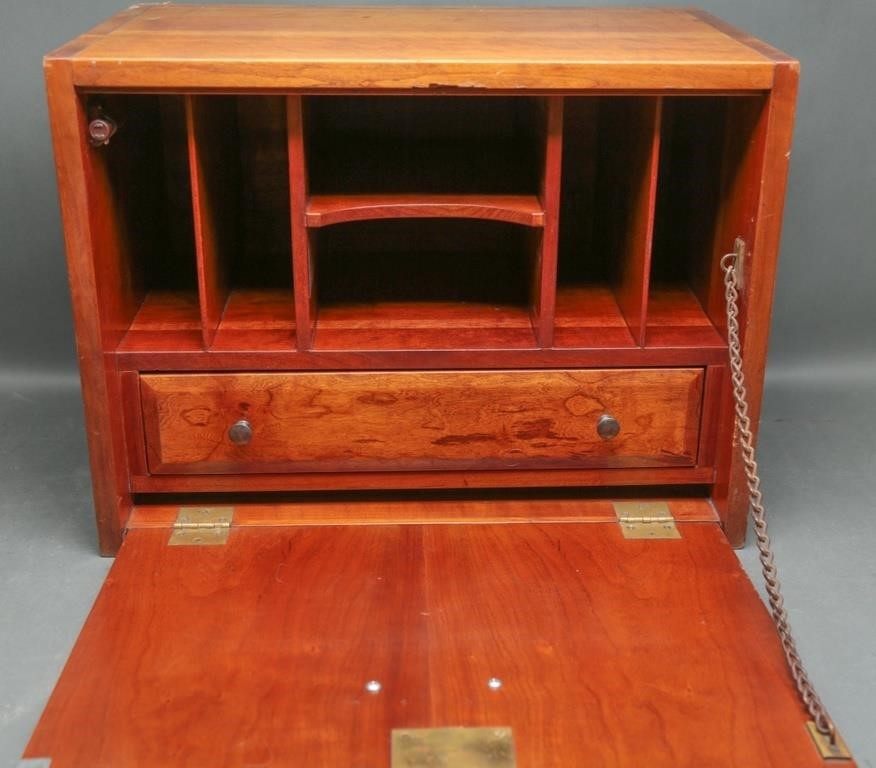 Vintage Cherrywood Kittinger Travel Writing Desk
