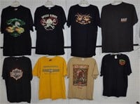 8 Men's Harley & Other Motorcycle Shirts: 2000s