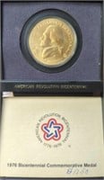 1976 bicentennial commemorative medal Thomas