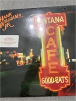 new vintage Hank Williams Junior, Montana Café
