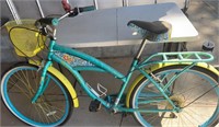 used blue margaritaville adult bicycle