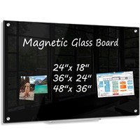 ($169) Black Dry Erase Board, 36" x 24" (2' x 3')