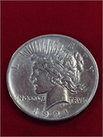 1921 Peace Dollar Coin