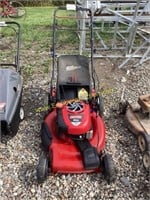 D1. Craftsman push mower with bag works