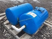 D1. (2) hydro pneumatic pump tanks 100 psi 30