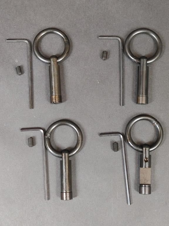 4 Quick Release Pins, Crossbelt Safety Delete Pin