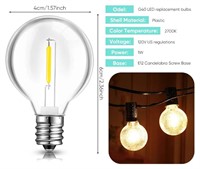 150ct G40 Light Bulbs