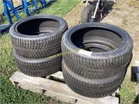 D2. (4) Michelin 245/40R16 tires
