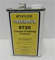 1 Gallon Taylor #720 Carpet Padding Cement