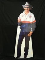 Richard Petty NASCAR Lithograph Cutout 6' Tall