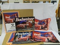 1990's Budweiser NASCAR Poster Collection